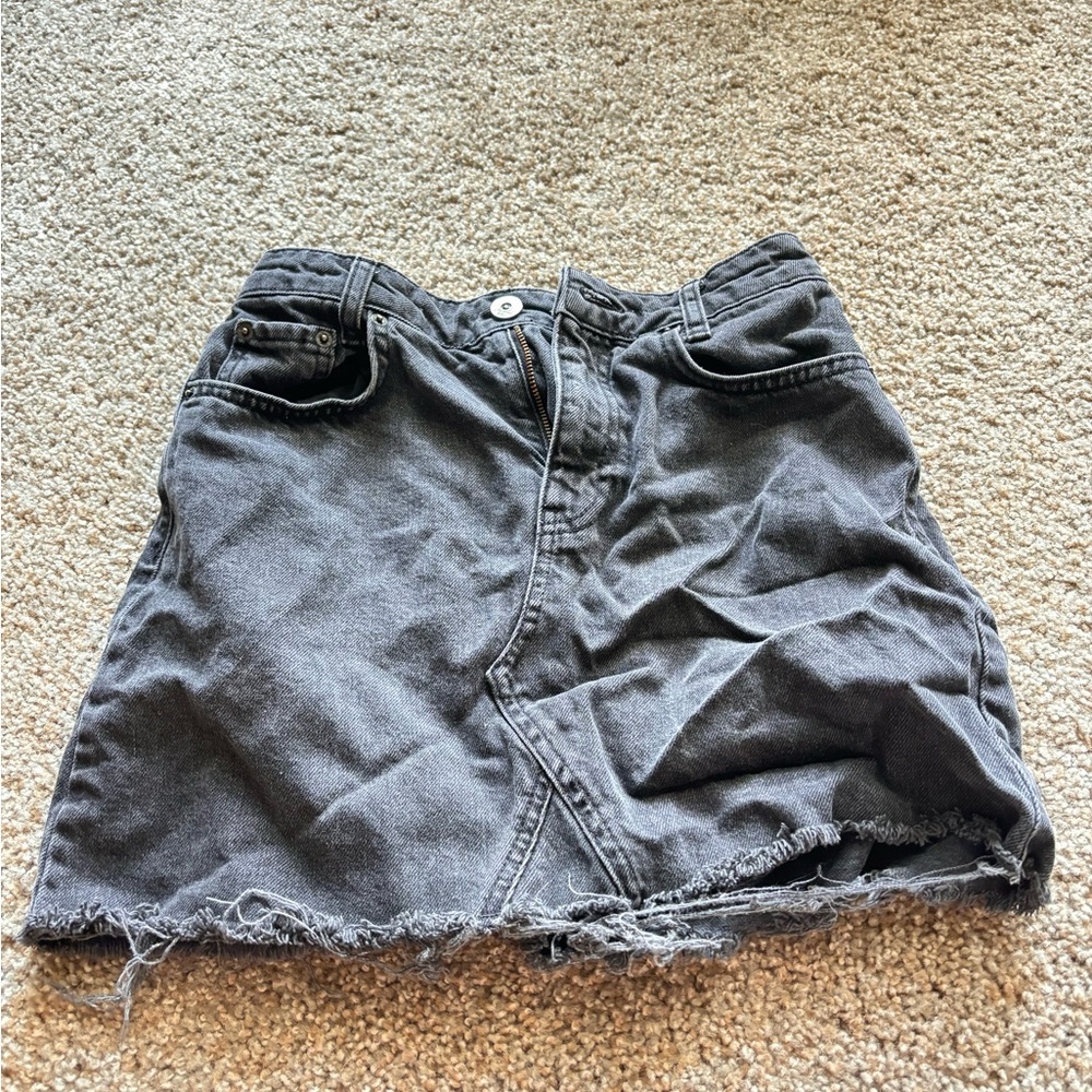 Urban Outfitters Black Denim Skirt Size Small